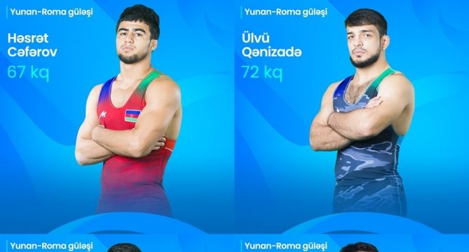 Azerbaijan national Greco-Roman wrestling team wins Budapest Ranking Series