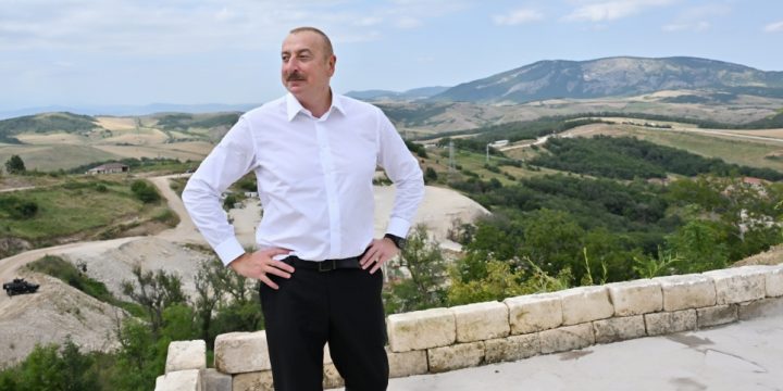 Prezident İlham Əliyev Xocalı rayonunun işğaldan azad edilmiş Çanaqçı və Sığnaq kəndlərində olub