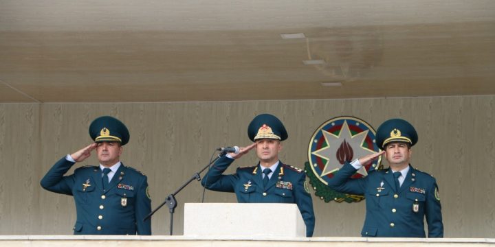 Dövlət Sərhəd Xidmətinin hərbi hissələrində gənc əsgərlərin andiçmə mərasimi keçirilib