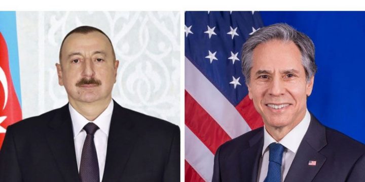 Antoni Blinken Prezident İlham Əliyevə zəng edib