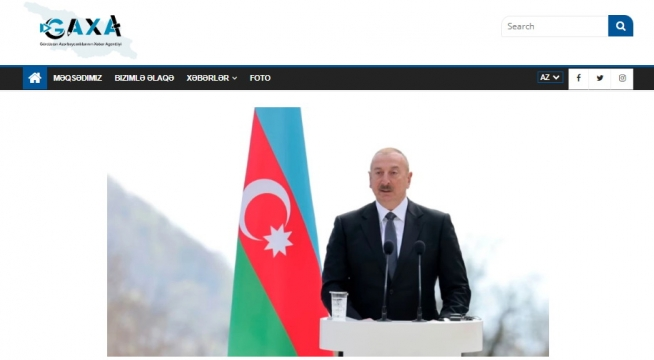 Azərbaycan Prezidentinin QH-nin nazirlər görüşündə söylədiyi fikirlər Gürcüstan mətbuatının diqqətində