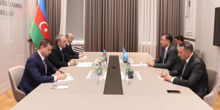 Baş prokuror Türk Dövlətləri Təşkilatının Baş katibi ilə görüşüb