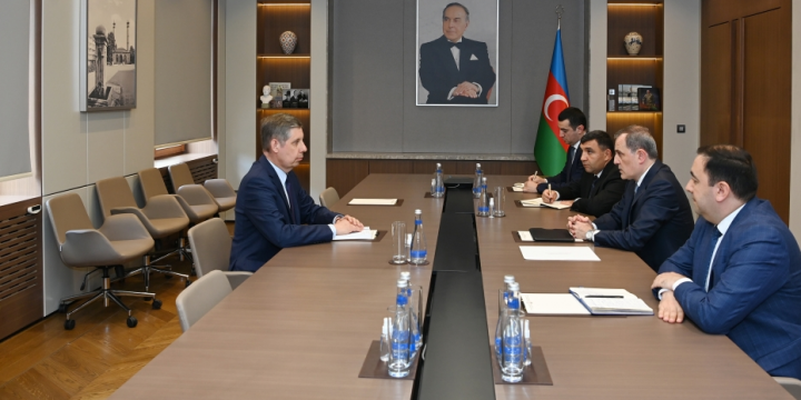 Azerbaijani FM meets with newly appointed Russian Ambassador to Azerbaijan