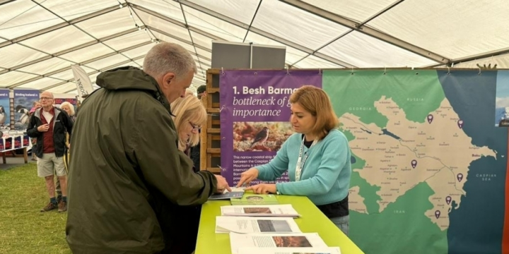 Azerbaijan`s ornithological tourism opportunities presented in Global Bird Fair in UK
