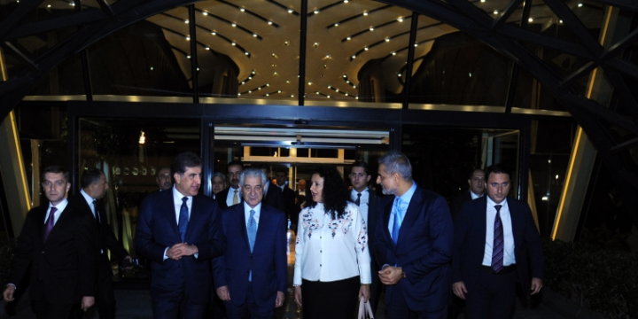 Head of Kurdistan Region of Iraq Nechirvan Barzani concludes his working visit to Azerbaijan