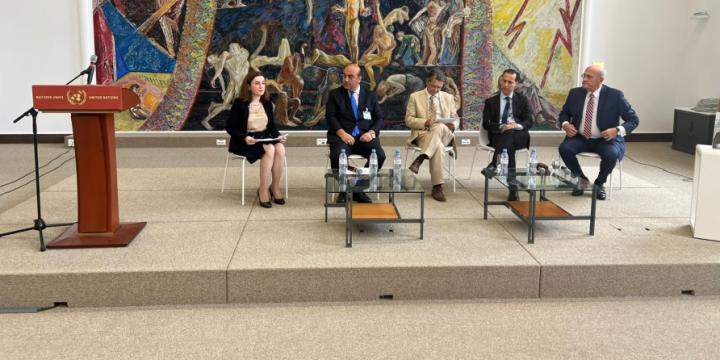 BMT-nin Cenevrədəki ofisində “Heydər Əliyev həyatının 100 anı” kitabının təqdimatı olub