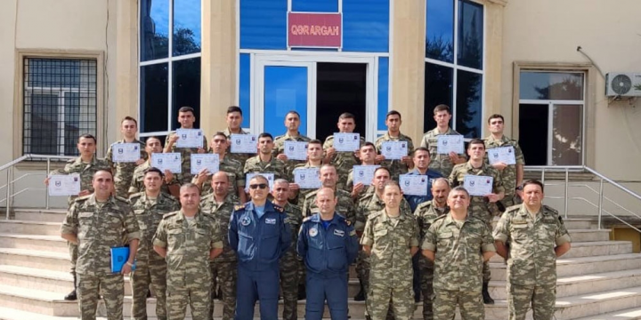Azerbaijan Army holds graduation ceremonies of Reserve Officer Training Course