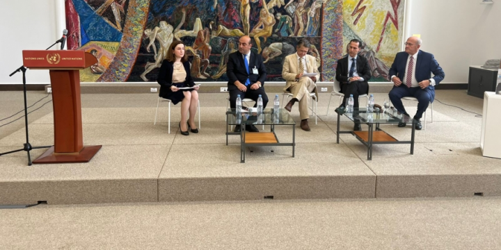 UN office at Geneva hosts presentation of “100 moments of Heydar Aliyev`s life” book
