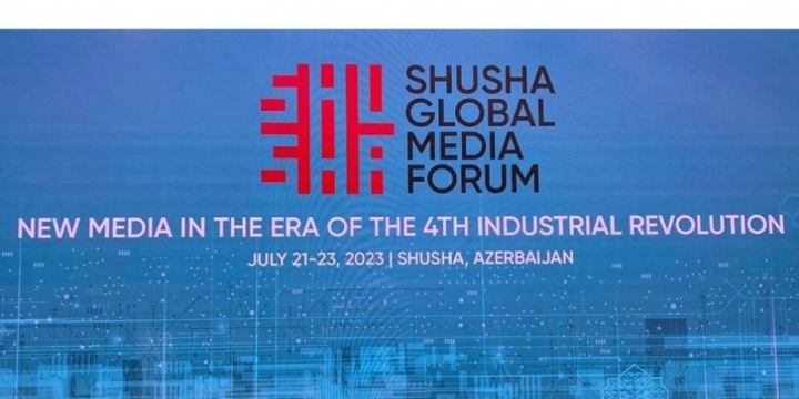President Ilham Aliyev will today address Shusha Global Media Forum and meet with participants