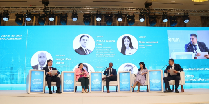 Shusha Global Media Forum features session on safety of journalists