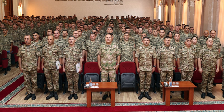 Event held on anniversary of establishment of military unit
