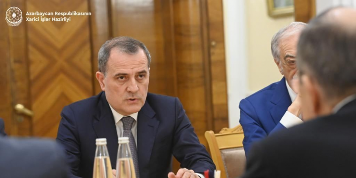 Ceyhun Bayramov Sergey Lavrovla görüşüb