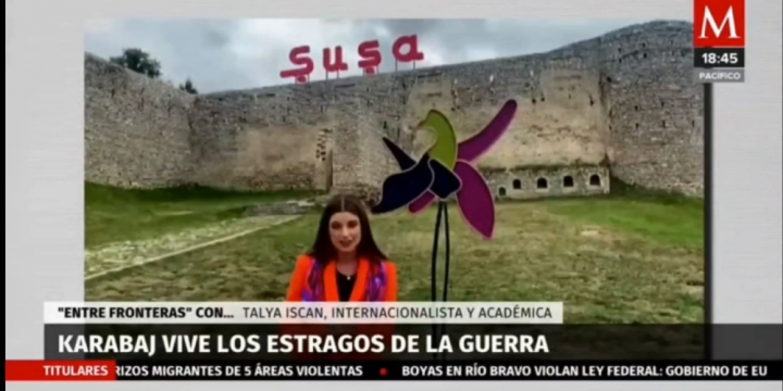 Mexican TV channel airs reportage on Azerbaijan’s city of Shusha