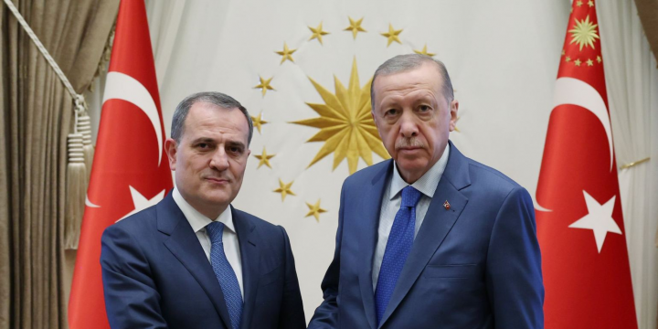 Rəcəb Tayyib Ərdoğan Ceyhun Bayramovu qəbul edib