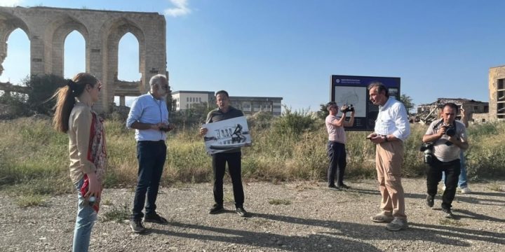 Group of American journalists and media experts visit Azerbaijan’s Aghdam city