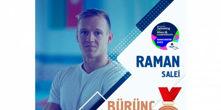 Azerbaijani Para swimmer Raman Salei wins world bronze