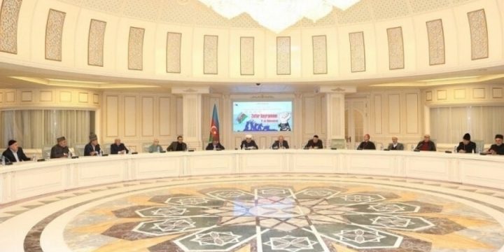 Leaders of religious denominations in Azerbaijan issue joint statement regarding situation on Lachin road