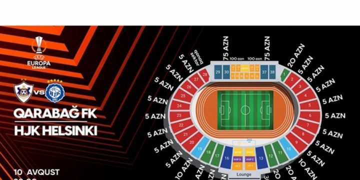 “Qarabağ”- HİK matçının biletləri satışa çıxarılır
