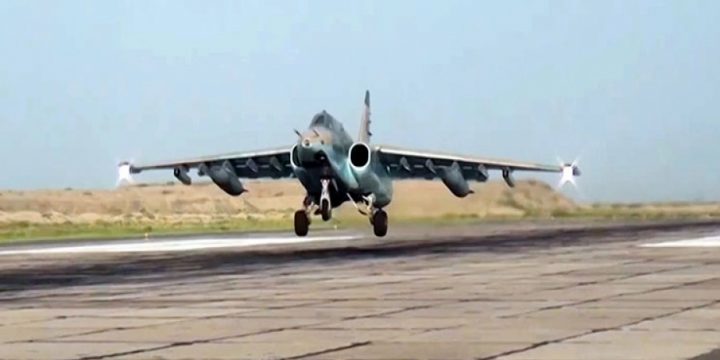 Azerbaijan Air Force aircraft conduct training flights 