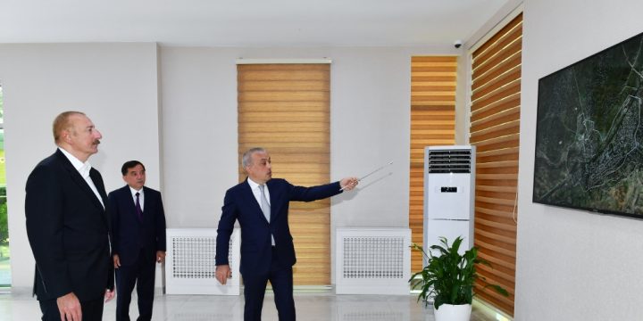 Qazax şəhərinin su təchizatı və kanalizasiya sistemləri istismara verilib