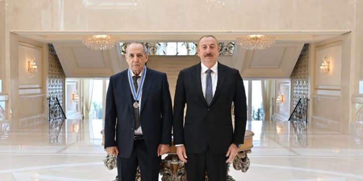 President Ilham Aliyev presented “Istiglal” Order to People’s Artist Rasim Balayev