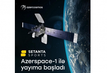 “Azərkosmos” peyki üzərindən daha bir telekanal yayıma başlayıb