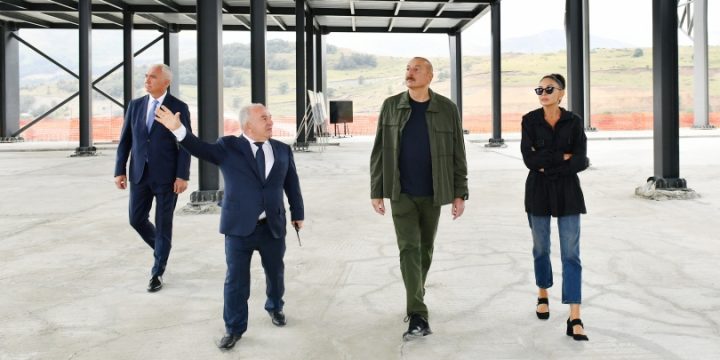 President Ilham Aliyev and First Lady Mehriban Aliyeva visited Lachin district