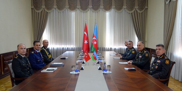 The Chief of the General Staff of the Azerbaijan Army met with the Turkish delegation
