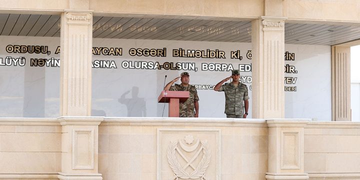 A new training period began in the Azerbaijan Army