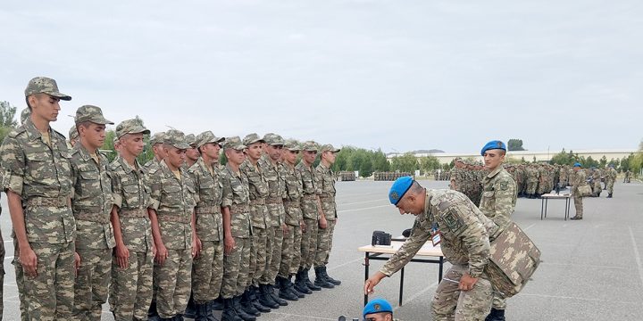 Special attention is paid to young soldiers’ training