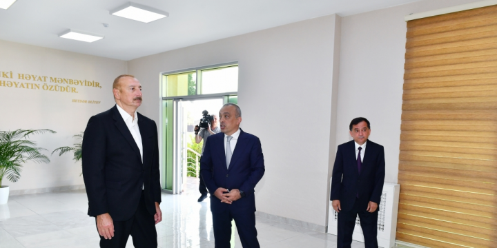 Water supply and sewerage systems were put into operation in city of Gazakh