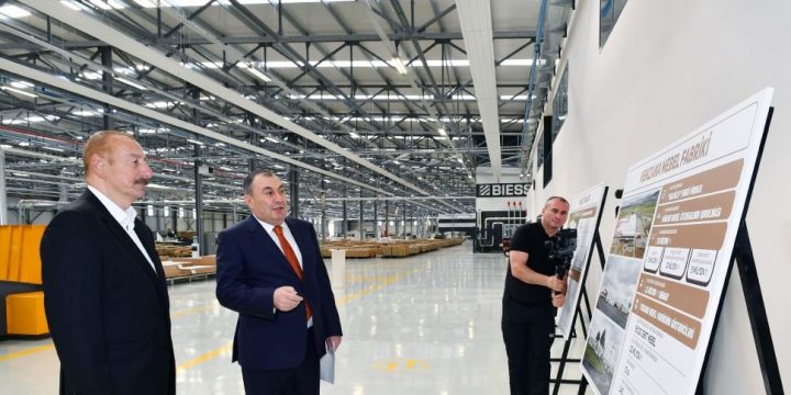 “Venzana” furniture factory opened in Gazakh 