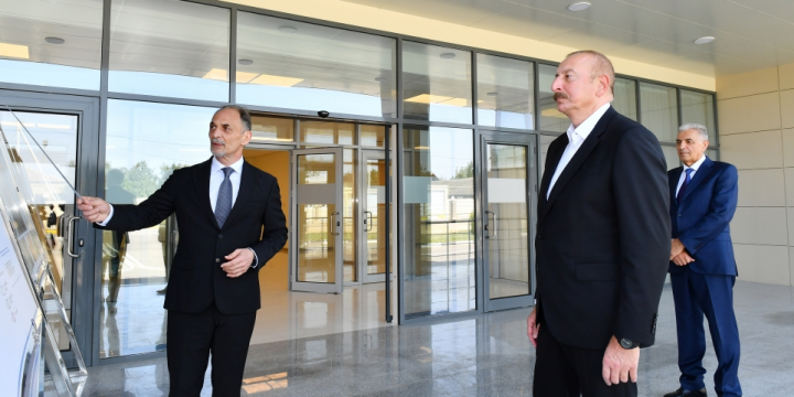 New building of Samukh District Central Hospital was inaugurated