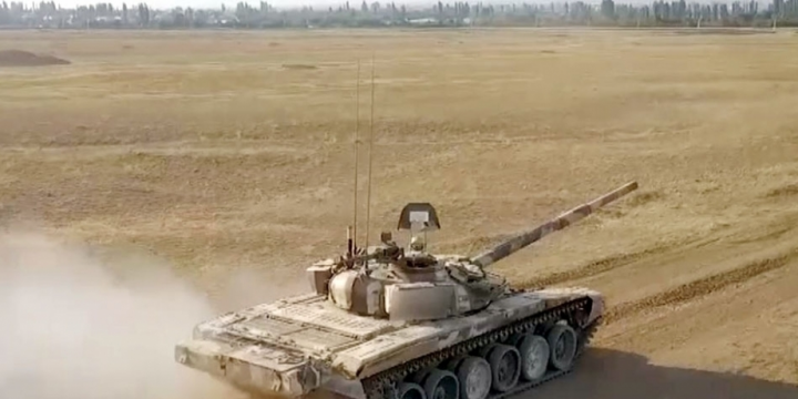 Intensive combat training sessions held in tank units, Defense Ministry