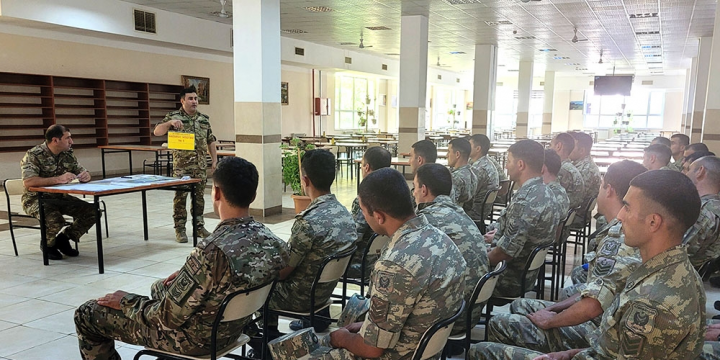 Orienteering competition held in Land Forces