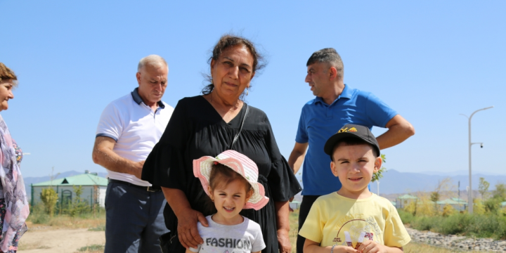 Another 22 families relocated to Aghali village of Zangilan district presented with house keys