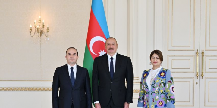 President Ilham Aliyev received credentials of incoming ambassador of Tajikistan