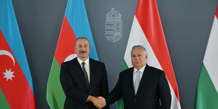 President of Azerbaijan Ilham Aliyev met with Prime Minister of Hungary Viktor Orban in Budapest