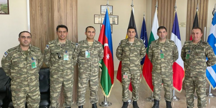 Azerbaijani servicemen participate in international exercise