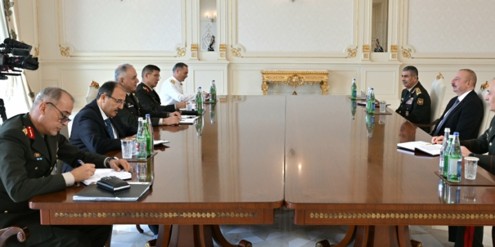 President Ilham Aliyev received Chief of General Staff of Turkish Armed Forces