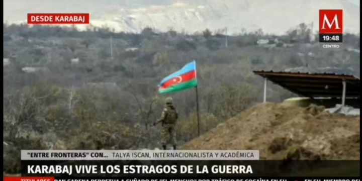 Meksikanın nüfuzlu televiziya kanalında Şuşa haqqında reportaj efirə gedib