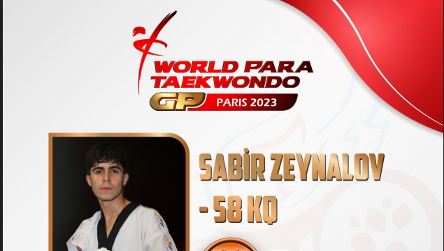 Azerbaijani Para-taekwondo fighters win three bronzes at Paris 2023 Grand Prix