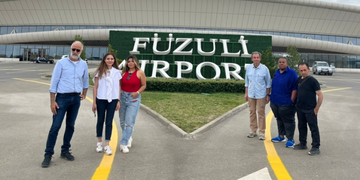 Amerikalı jurnalistlər Füzuli rayonunda və Zəngilanın Ağalı kəndində olublar