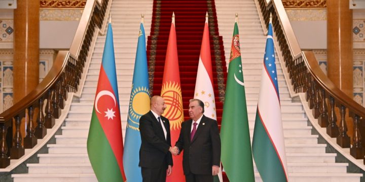 Prezident İlham Əliyev Düşənbədə Mərkəzi Asiya Dövlət Başçılarının 5-ci Məşvərət görüşündə çıxış edib