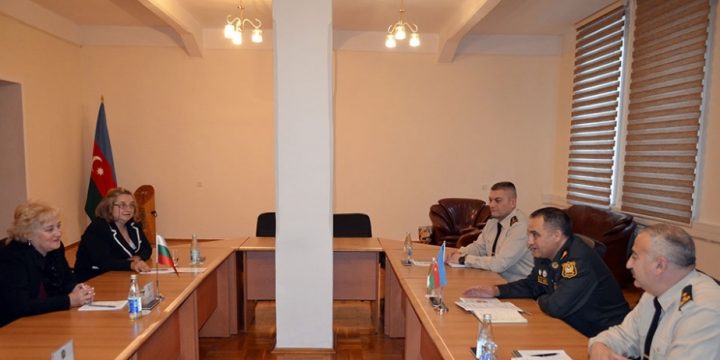 Milli Müdafiə Universitetində Bolqarıstanın nümayəndə heyəti ilə görüşdə təcrübə mübadiləsinin aparılması müzakirə edilib