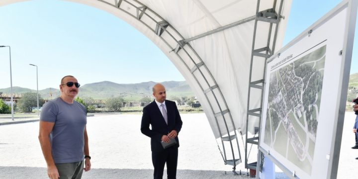 Azərbaycan Prezidenti İlham Əliyev Cəbrayıl rayonuna səfər edib