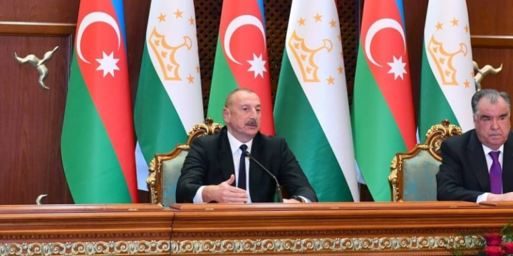 Azerbaijani President: As a friendly country, we rejoice in Tajikistan’s gaining prestige on international arena
