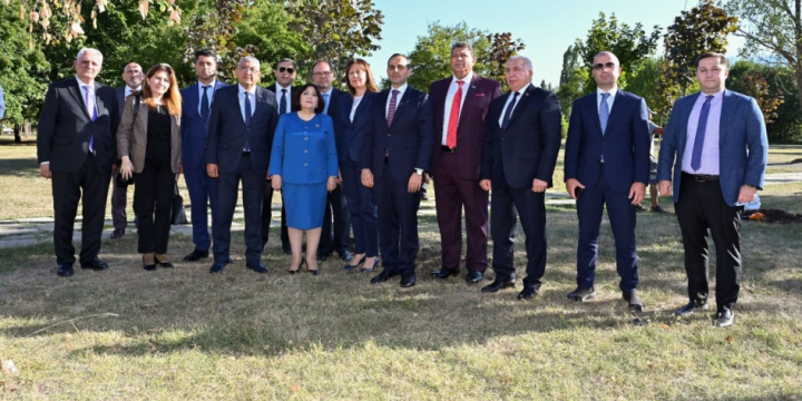 Azerbaijani MPs participate in tree planting campaign dedicated to 100th anniversary of National Leader Heydar Aliyev in Sofia