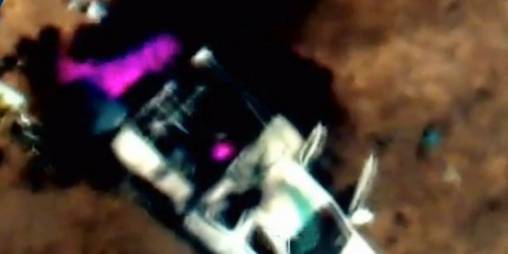 Azerbaijan’s defense ministry releases video footages of destruction of Armenian armed forces’ UAV control station