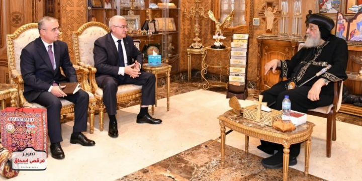 Misirin Qibti Pravoslav kilsəsinin başçısına ermənilərin barbar əməlləri barədə materiallar təqdim edilib